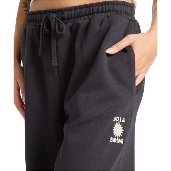 2025 Billabong Womens So Sunny Jogger EBJFB03003 - Black Pebble